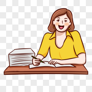 改作业的老师图片素材