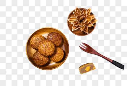 中秋月饼传统广式月饼图片