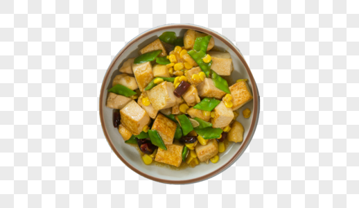 四季豆焖豆腐图片
