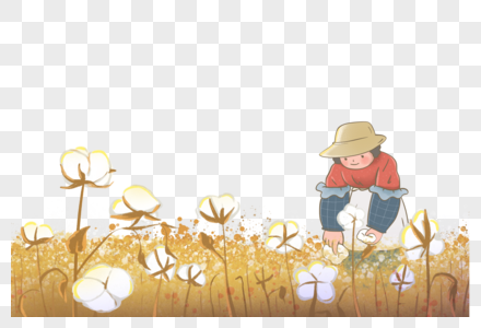 农民真人图片采棉花的农民素材