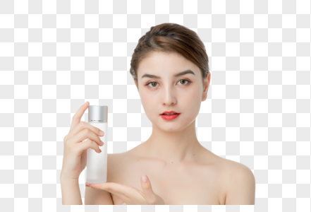 女性保湿皮肤图片