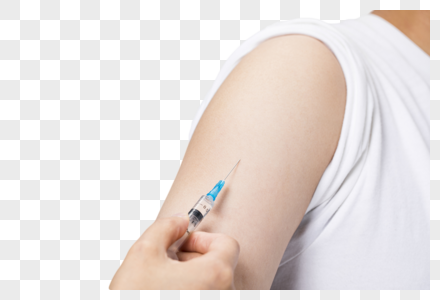 疫苗针管注射图片