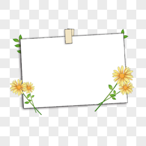 菊花边框图片