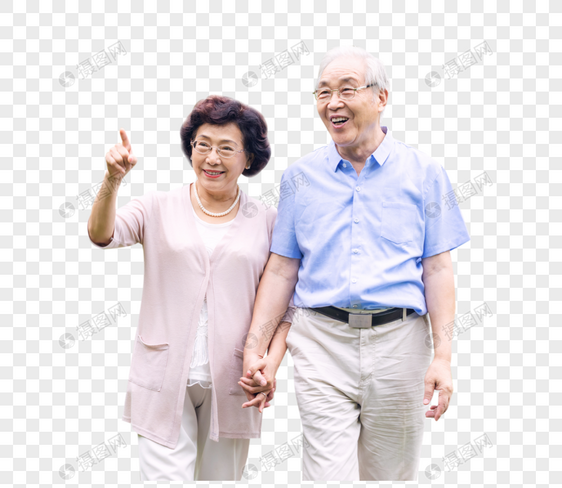 老年夫妇牵手图片