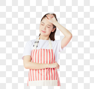 小孩头痛卡通图片