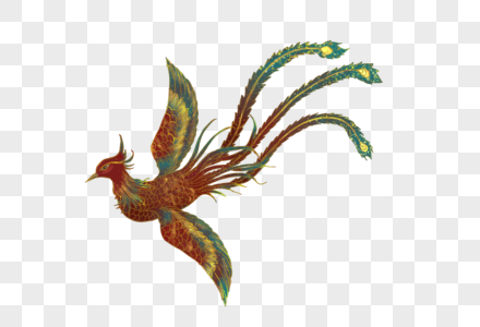 动物的翼图片飞翔的凤凰素材