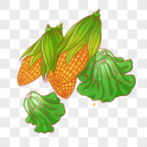 玉米青菜图片