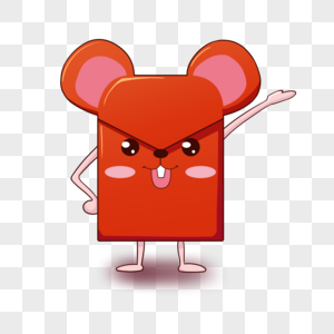 老鼠红包形象图片