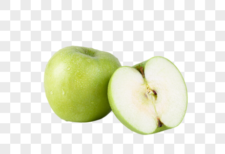青苹果新鲜水果青苹果高清图片