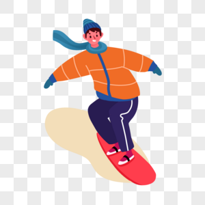 滑雪男生图片
