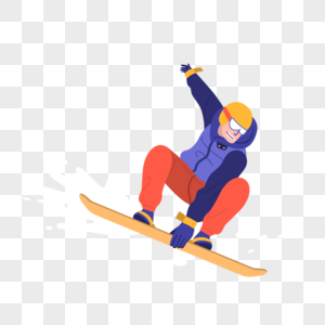 滑雪的人冬天人危险高清图片