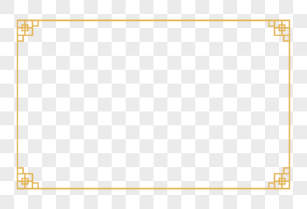 金色边框罗马金框高清图片