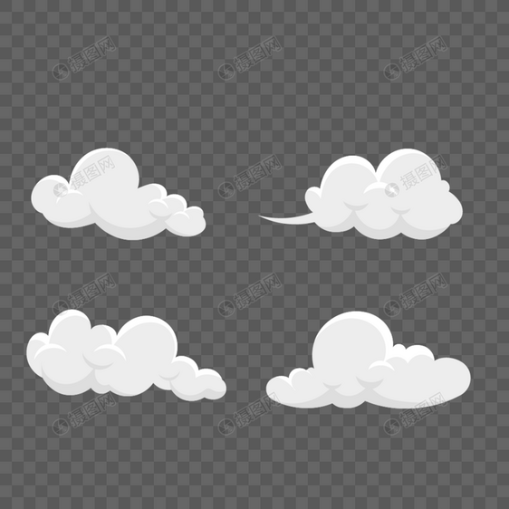 云朵装饰图片