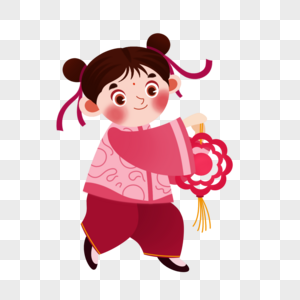 春节中国传统儿童图片