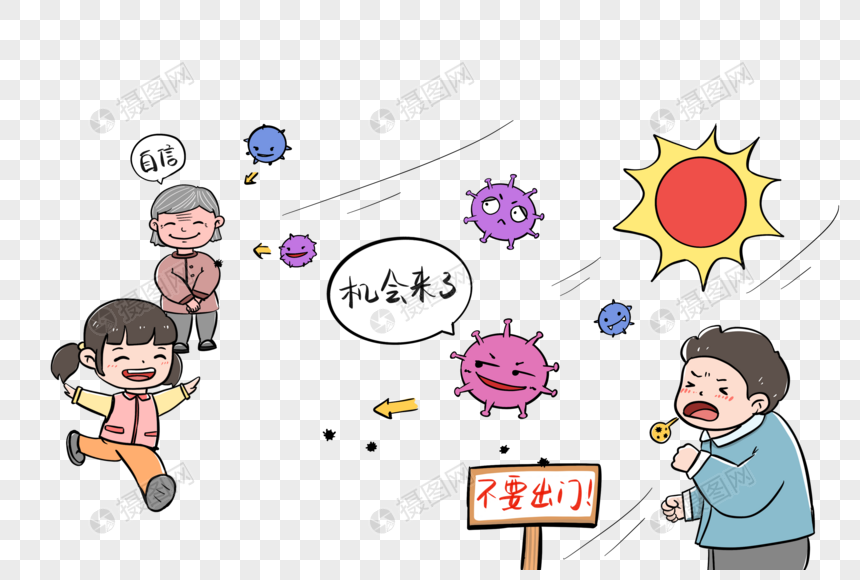 新型冠状病毒疫情期间不要出门