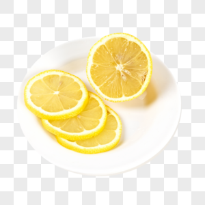 新鲜水果黄色柠檬图片