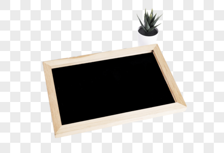办公空白小黑板图片