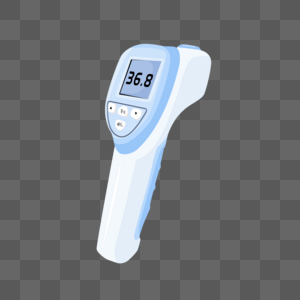 测量体温的体温枪图片