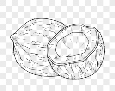 水果黑白稿图片