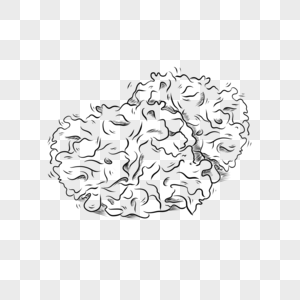 分类垃圾桶简笔画线稿