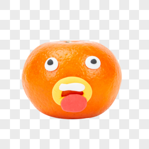 愚人节创意水果橘子图片