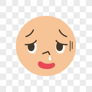 流鼻涕的表情图片