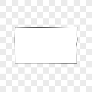 矩形框简笔画图片
