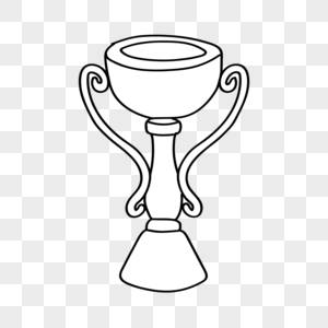 奖杯简笔画图片
