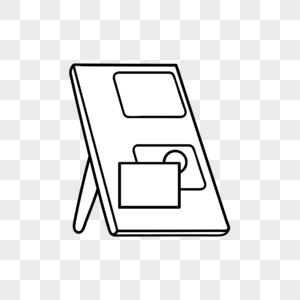 相册简笔画图片