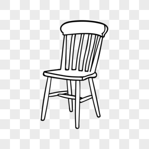 椅子简笔画图片
