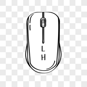 鼠标简笔画图片