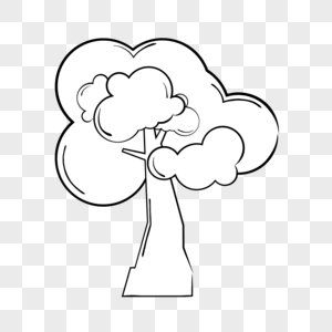 大树简笔画图片