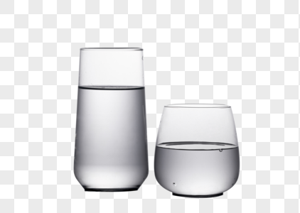 玻璃杯玻璃杯元素高清图片
