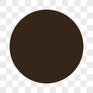 手绘圆黑色圆圈素材