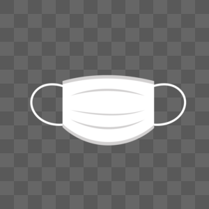 白色口罩图片