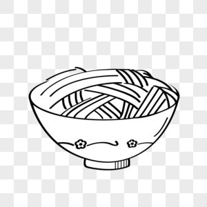 羊肉揪面一碗面素材