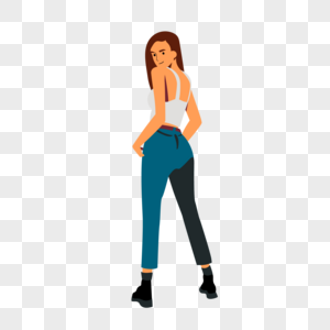 回头背影图片-回头背影素材图片大全-摄图网