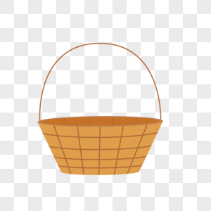 野餐篮子竹篮素材