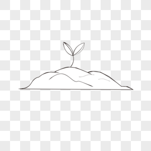 土堆简笔画图片