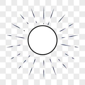 国庆儿童太阳简笔画图片