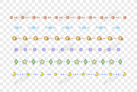 可爱边框线条图片