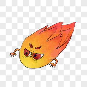 小火苗卡通图片