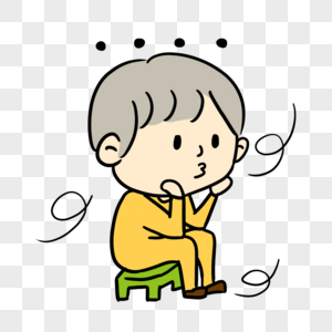 发呆小表情图片