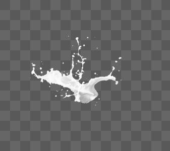 牛奶喷溅图片