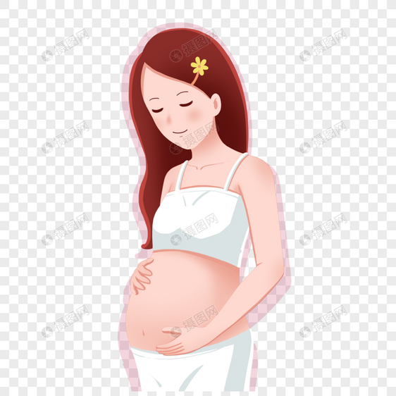 怀孕的妈妈图片