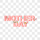 Mother day字体设计图片