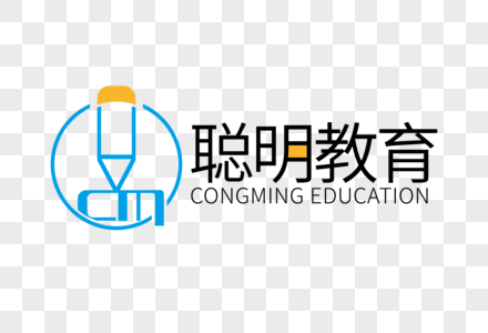 高端大气聪明教育学校LOGO设计图片