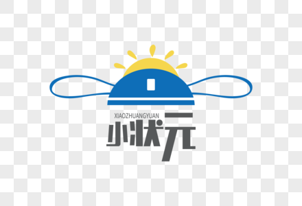 高端大气小状元学校教育LOGO设计高清图片