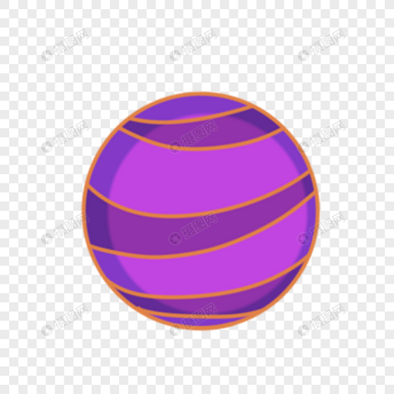 紫色星球图片