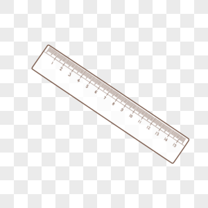 直尺素材图片